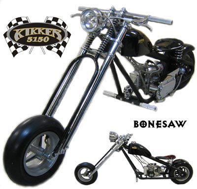 Kikker 5150 Bonesaw Mini Chopper pocket bike