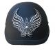 Winged Star Rhinestone Helmet Patch