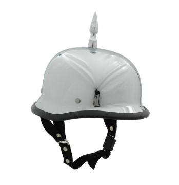 Chrome German Spike Novelty Helmet