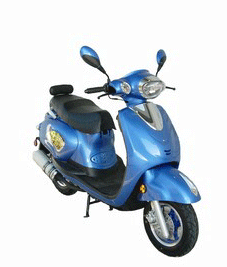 Sunshine 50 Gas Powered Motor Scooter