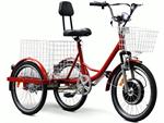 EW-88-LA Electric Trike Red
