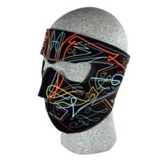 Pinstripe Neoprene Face Mask