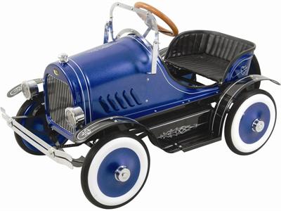 Deluxe Roadster Pedal Car Blue
