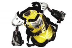 Yellow Light Weight Chest Protector