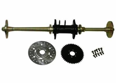 Rear Axle Assy Complete for 49cc to 125cc Chinese ATVs