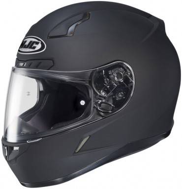 HJC CL-17 Series Matte Black Full Face Motorcycle Helmet