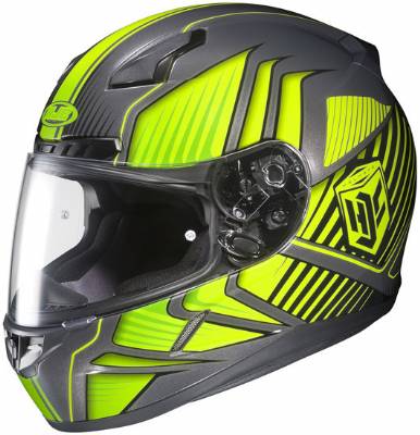 HJC CL-17 Series Redline MC-3H Full Face Motorcycle Helmet