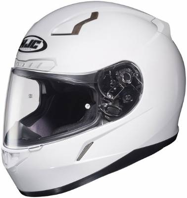 HJC CL-17 Series White Full Face Motorcycle Helmet