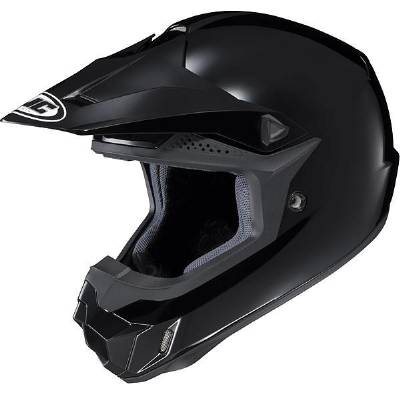 HJC DOT ATV Dirt Bike CLX6 Black Motocross Helmet