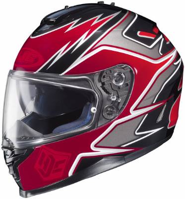 HJC IS-17 Series Intake MC-1 Full Face Motorcycle Helmet