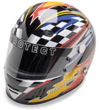 Pro Airflow SA2010 Series Full Face Flame Graphic Motorcycle Helmet