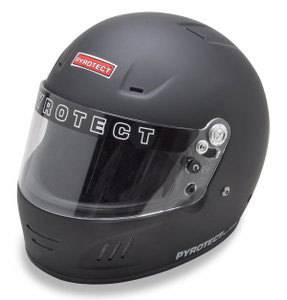 Pro Airflow SA2010 Series Full Face Flat Black Motorcycle Helmet