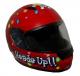 M&M Licensed Kids Red Full Face Motorcycle Helmet - RZ-3K