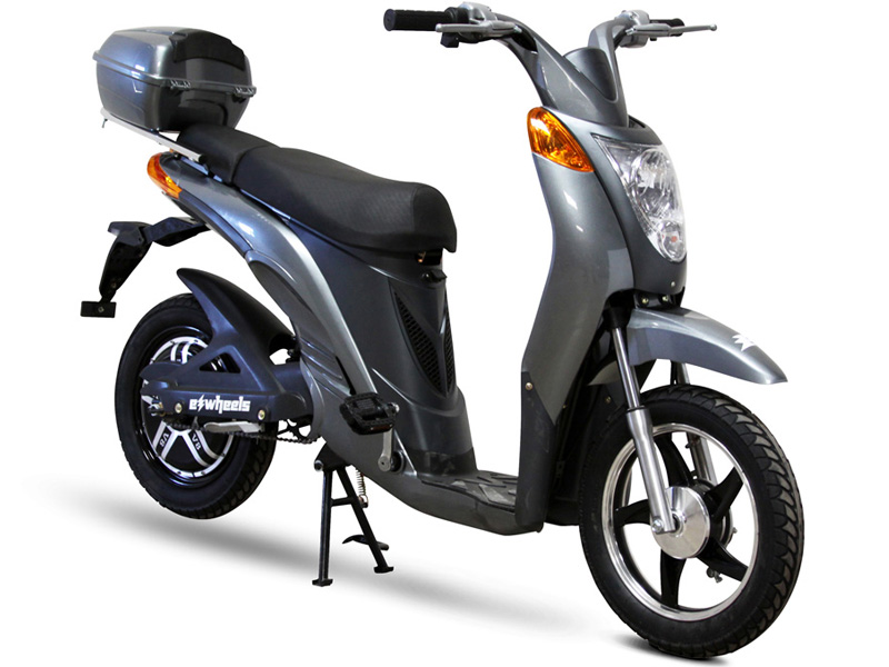 EW-500 Electric Moped Gray