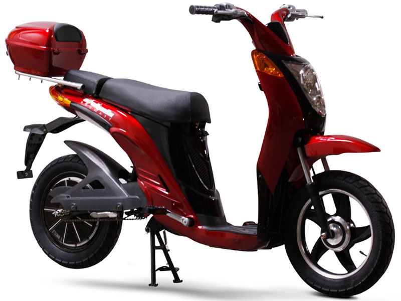 EW-500 Electric Moped Red