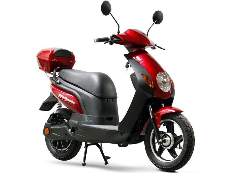 EW-600 Electric Moped Red