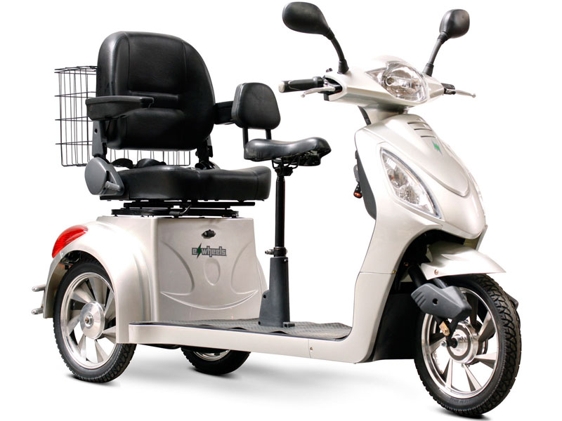EW-66 Mobility Scooter Silver