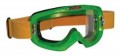 LIGHTWEIGHT GREEN SPORT ATV/MOTORCROSS GOGGLES