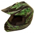 DOT ATV Dirt Bike MX Kids GreenG Motorcycle Helmets