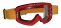 LIGHTWEIGHT RED SPORT ATV/MOTORCROSS GOGGLES