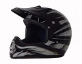 DOT ATV Dirt Bike MX Black Graphic Motorcycle Helmet