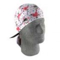 Skull Cap - Polk-A-Dot Skulls Do-Rag