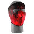 Face Mask - Red Flames Neoprene