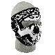 Lethal Threat Gangster Skull Face Mask