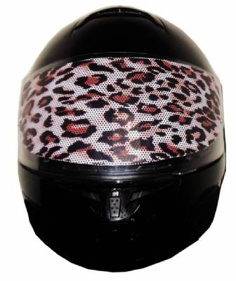 Cheetah Motorcycle Helmet Visor Sticker