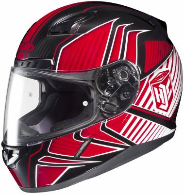 HJC CL-17 Series Redline MC-1 Full Face Motorcycle Helmet