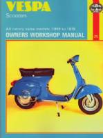 Vespa Scooters Haynes Repair Manual