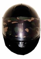 Camo Motorcycle Helmet Visor Sticker