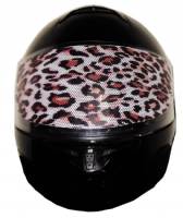 Cheetah Motorcycle Helmet Visor Sticker