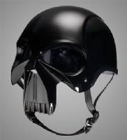 DOT Gloss Skull Motorcycle Helmet