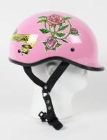 EXPR - DOT Polo EX StyleLady Rider Pink Motorcycle Helmet