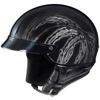 HJC CS-2N Dot Razor Mc5 Half Shell Motorcycle Helmet