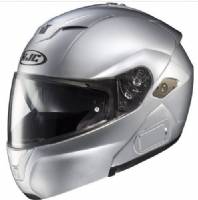 HJC SY-MAXIII Silver Full Face Modular Helmet