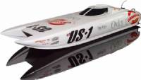 US-1 RC BOAT RTR 2.4G W/LIPO BATTERY & CHARGER