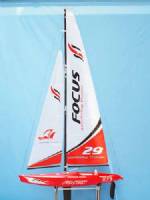 FOCUS RC SAILBOAT RTR 2.4G, RED