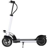 MotoTec Rover 500w Lithium Electric Scooter White