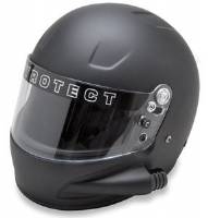 Pro Airflow SA2010 Series Full Face Forced Air Flat Black Motorcycle Helmet