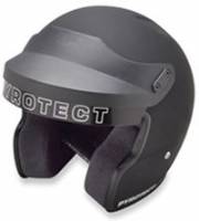 Sportsman M2010 Series Open Face Flat Black Motorcycle Helmet
